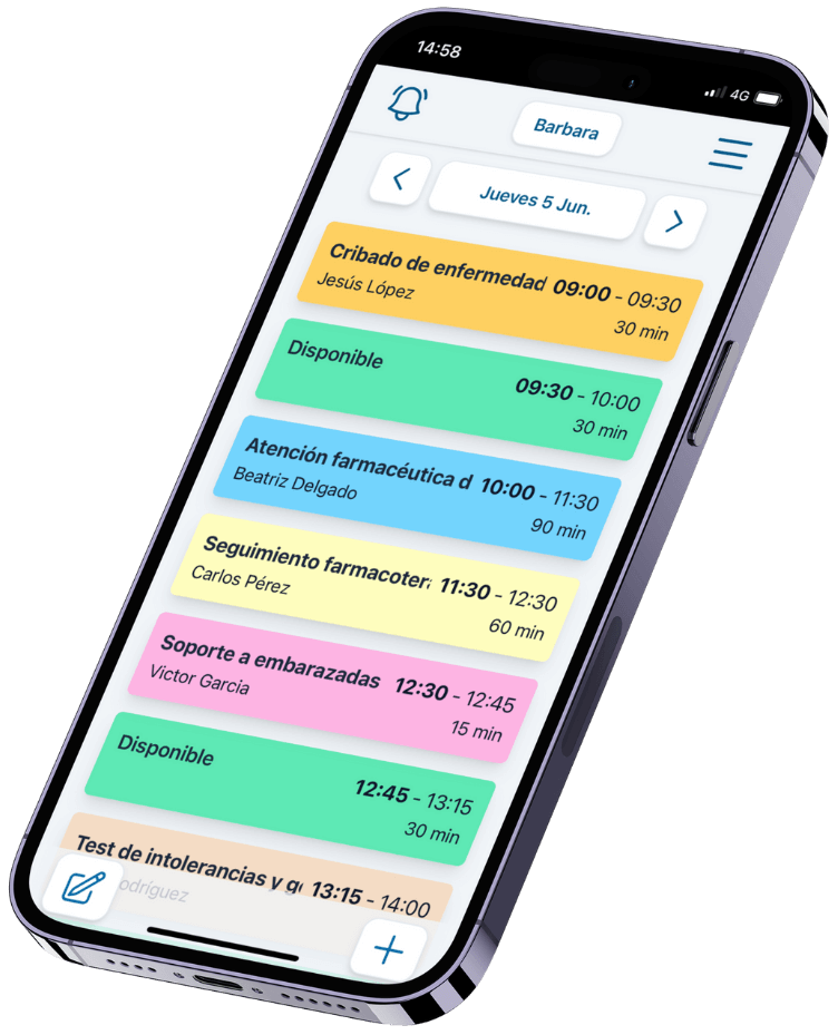 agenda app para farmacias