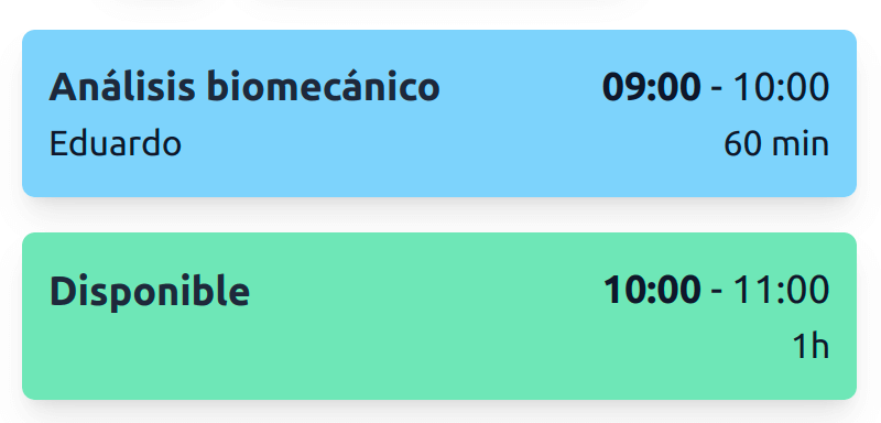 Agenda organizada para clínicas podológicas